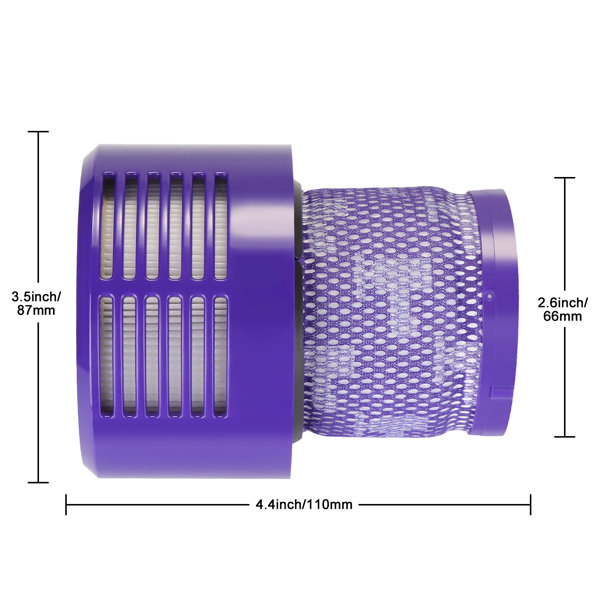 AGPtEK Washable Vacuum Cleaner Hepa Filter Replacement For Dyson